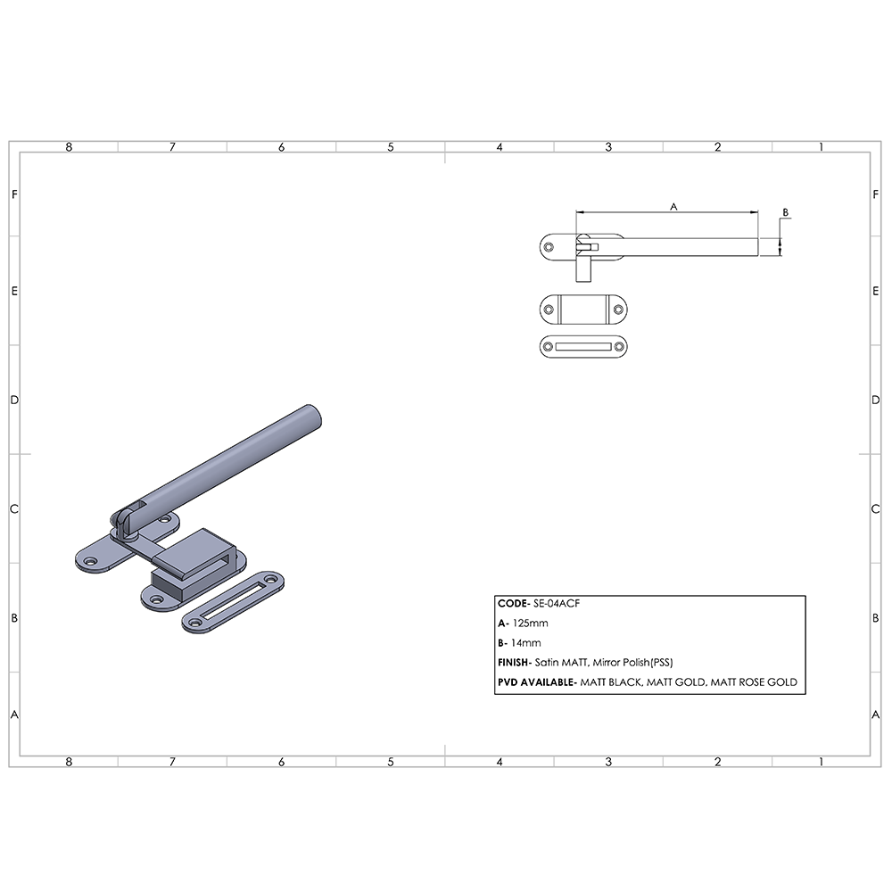 Casement Fastener